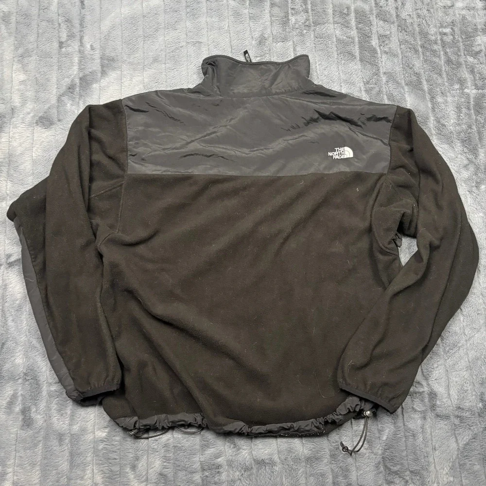 The North Face Denali Polartec Fleece Jacket Mens Large Black Full Zip 11511